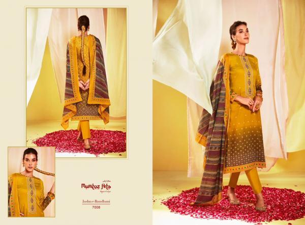 Mumtaz Jashn E Bandhani 3 Designer Dress Material Collection